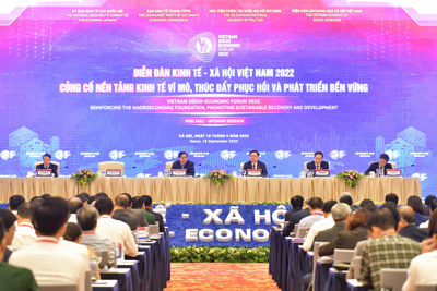Khai mạc Diễn đàn Kinh tế - Xã hội Việt Nam năm 2022