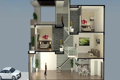 Những ưu, nhược điểm của nhà lệch tầng và giải pháp khắc phục