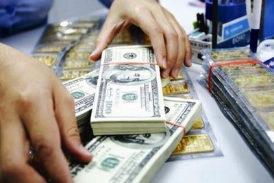 Phiên đầu tuần, giá vàng và USD trong nước đồng loạt tăng