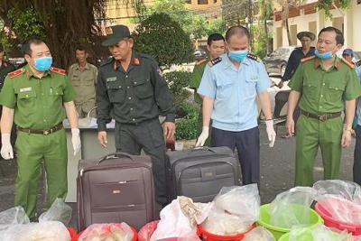 Tình hình vận chuyển trái phép chất ma túy đi qua cửa khẩu diễn biến khá phức tạp