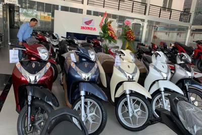 Thị trường xe máy có dấu hiệu bão hòa