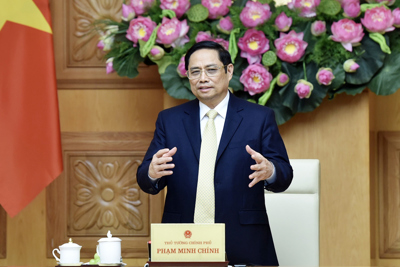 Thủ tướng Phạm Minh Chính tiếp Đại diện các tổ chức của Liên Hợp Quốc tại Việt Nam
