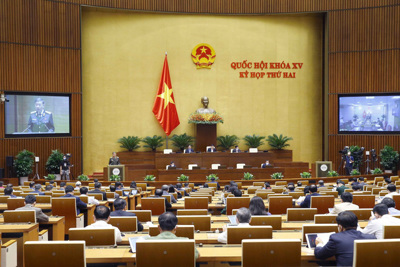 Ngày 23/10, Quốc hội thảo luận 2 dự án Luật; công tác phòng chống tội phạm; phòng chống tham nhũng 