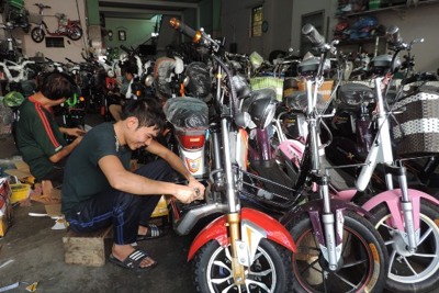 Linh kiện lậu “náo loạn” thị trường xe điện