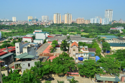 Hà Nội đề xuất tăng giá đất 15% so với dự kiến ban đầu là 30%