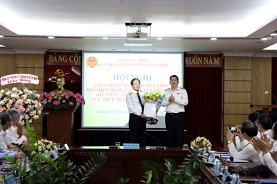  Cục Thuế TP. Hồ Chí Minh có tân Phó Cục trưởng