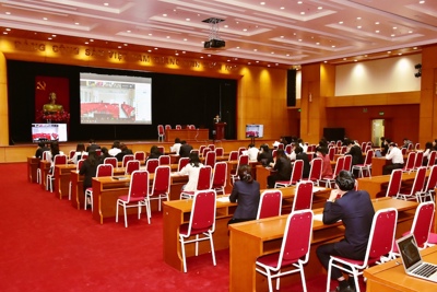 Hội nghị trực tuyến triển khai công tác quản lý thuế đối với hộ kinh doanh, cá nhân kinh doanh