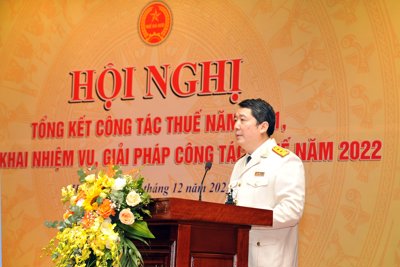 Ngành Thuế phấn đấu hoàn thành mục tiêu đề ra trong năm 2022