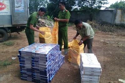 Kiểm tra, xử lý nghiêm các vụ buôn lậu thuốc lá