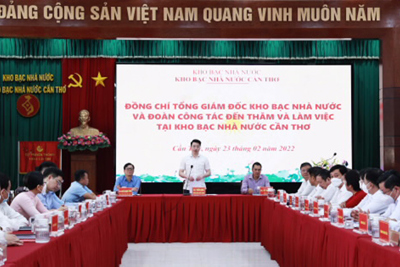 Kho bạc Nhà nước Cà Mau, Bạc Liêu và Cần Thơ chú trọng thực hiện 6 nội dung trọng tâm