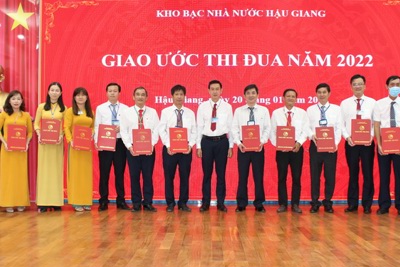 5 nhóm nhiệm vụ trọng tâm Kho bạc Nhà nước Hậu Giang tập trung thực hiện trong năm 2022