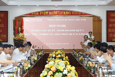 Tổng công ty Xi măng Việt Nam sơ kết công tác sản xuất kinh doanh Quý I/2022