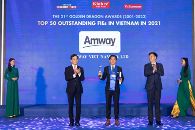 Tập đoàn Amway 10 năm liên tiếp giữ vững vị trí số 1 trong ngành bán hàng trực tiếp