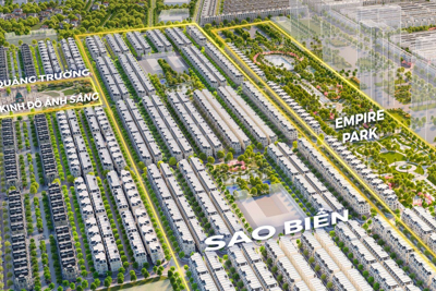 Tâm điểm giao thương sầm uất tại Vinhomes Ocean Park 2 – The Empire