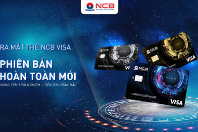 NCB ra mắt thẻ tín dụng quốc tế Visa không tiếp xúc