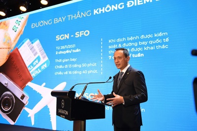 Vietnam Airlines công bố chuyến bay thường lệ đầu tiên đến Mỹ