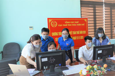 Cục Thuế Thừa Thiên - Huế đẩy mạnh hỗ trợ quyết toán thuế năm 2020 