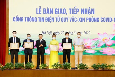 Hoàn thiện, phát triển Cổng thông tin điện tử Quỹ Vắc-xin phòng COVID-19