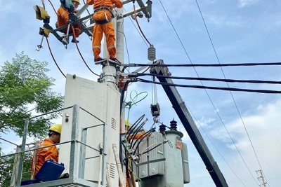 Tháng 8/2022, sản lượng điện thương phẩm của Tổng công ty Điện lực miền Bắc đạt 8,12 tỷ kWh