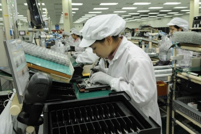 Vốn đầu tư trực tiếp nước ngoài trong 8 tháng đạt 10,3 tỷ USD