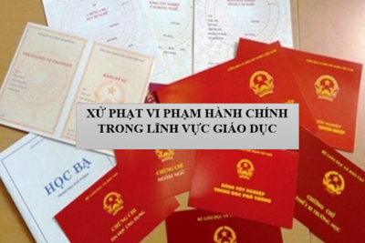 Từ ngày 1/1/2022, tăng mức xử phạt vi phạm hành chính trong lĩnh vực giáo dục