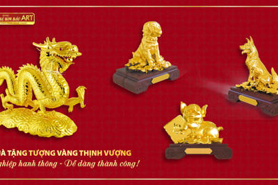 Xu hướng mới: Quà tặng bằng vàng lên ngôi