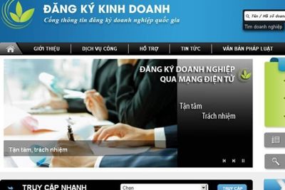 Quy định mới về đăng ký doanh nghiệp qua mạng thông tin điện tử