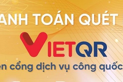 Thanh toán trực tuyến dịch vụ công bằng phương thức quét mã VietQR nhanh chóng, thuận tiện và dễ dàng