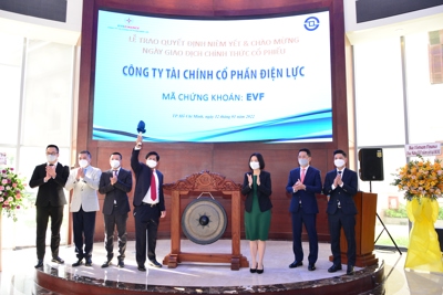 Niêm yết và chính thức giao dịch cổ phiếu EVF