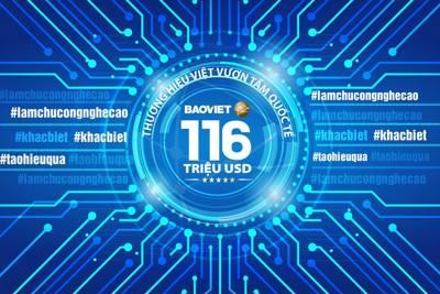 Được định giá 116 triệu USD, thương hiệu Bảo Việt cao nhất trong lĩnh vực tài chính bảo hiểm