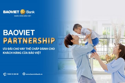 Ưu đãi vay thế chấp cho khách hàng của Bảo Việt