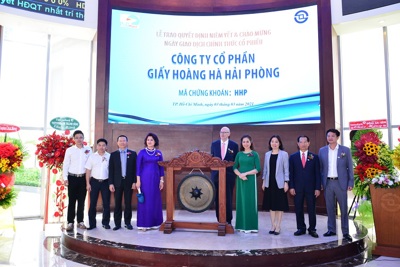 Cổ phiếu HHP chính thức giao dịch trên HOSE