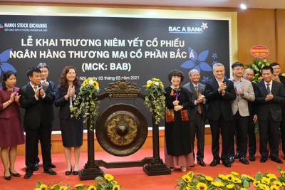 Cổ phiếu Bắc Á Bank chính thức lên sàn