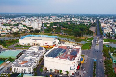 Nhu cầu ở và đầu tư gia tăng hậu COVID-19, bất động sản TP.Tân An sôi động đầu năm
