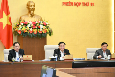Chương trình phiên họp thứ 11 của Ủy ban Thường vụ Quốc hội