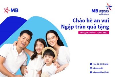 MB Ageas Life triển khai Chương trình khuyến mại “Chào hè an vui, ngập tràn quà tặng”