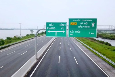 Những lưu ý khi di chuyển trên cao tốc Hà Nội - Hải Phòng từ 1/6/2022