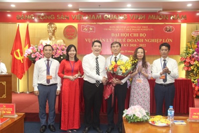 Chi bộ Vụ Quản lý thuế doanh nghiệp lớn tổ chức thành công Đại hội Chi bộ nhiệm kỳ 2020-2022