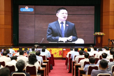 Chùm ảnh Hội nghị sơ kết công tác 6 tháng đầu năm, triển khai nhiệm vụ 6 tháng cuối năm 2022 của ngành Tài chính