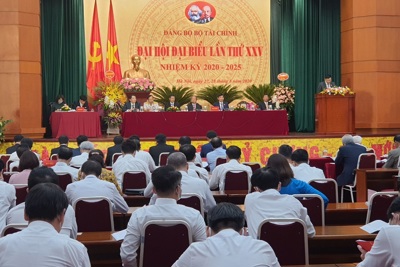 [Infographics] Một số chỉ tiêu trong công tác xây dựng Đảng của Đảng bộ Bộ Tài chính nhiệm kỳ 2020-2025
