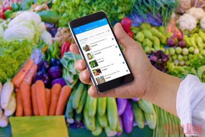 Chợ chung cư online: Giảm mối lo ngày giãn cách