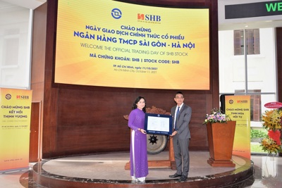 Chính thức giao dịch cổ phiếu SHB của Ngân hàng TMCP Sài Gòn – Hà Nội trên HOSE