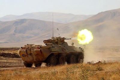 [Infographics] Xe chiến đấu bộ binh "báo thép" BTR-82A của Nga 