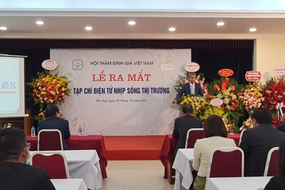 Hội Thẩm định giá Việt Nam ra mắt Tạp chí điện tử Nhịp sống Thị trường