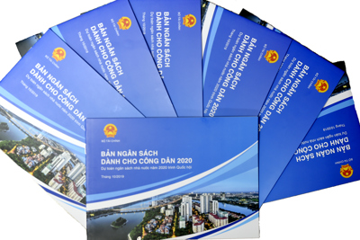 Công bố “Báo cáo ngân sách dành cho công dân về Dự toán NSNN năm 2020 trình Quốc hội”