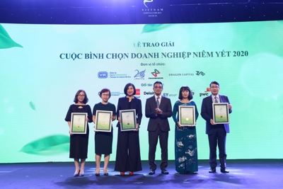 Lễ trao giải cuộc bình chọn doanh nghiệp niêm yết 2020: Hướng đến phát triển bền vững