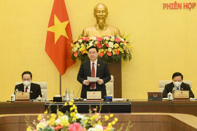 Khai mạc phiên họp thứ 06 của Ủy ban Thường vụ Quốc hội