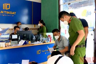 Bắt 2 đối tượng trong đường dây cho vay nặng lãi liên tỉnh