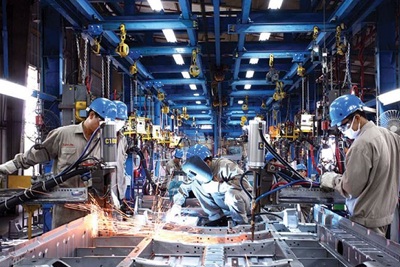Năm 2019, tốc độ tăng giá trị tăng thêm ngành Công nghiệp ước đạt 8,86%