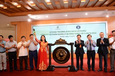 Hơn 10,6 triệu cổ phiếu DS3 niêm yết trên HNX